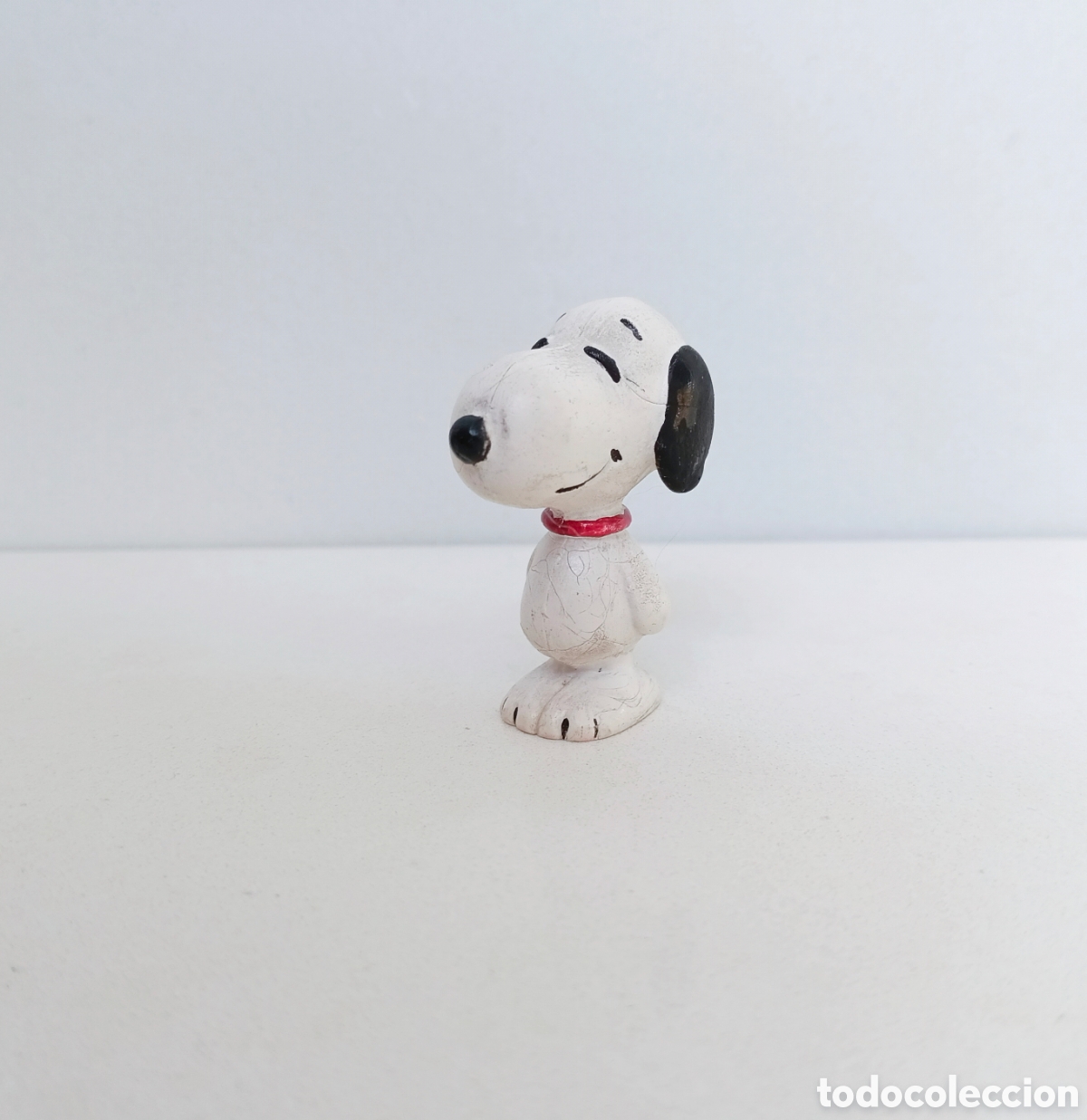 Figuras de Goma y PVC: Snoopy mu&ntilde;eco peque&ntilde;o de goma PVC a&ntilde;os 80 vintage Charlie Brown Beagle Charles Schulz