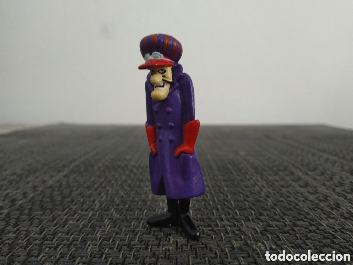Figuras de Goma y PVC: FIGURA PVC PIERRE NODOYUNA HANNA BARBERA DIBUJOS ANIMADOS DICK DASTARDLY RISITAS PATAN DIBUJOS