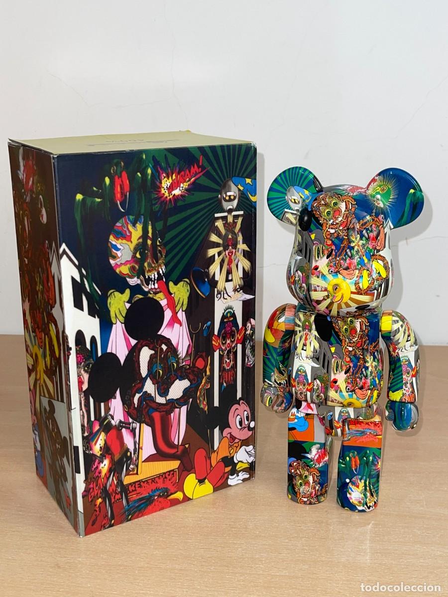 Figuras de Goma y PVC: Figura Bearbrick Mickey Mouse 400% 28cm Medicom Toy con caja Disney figure