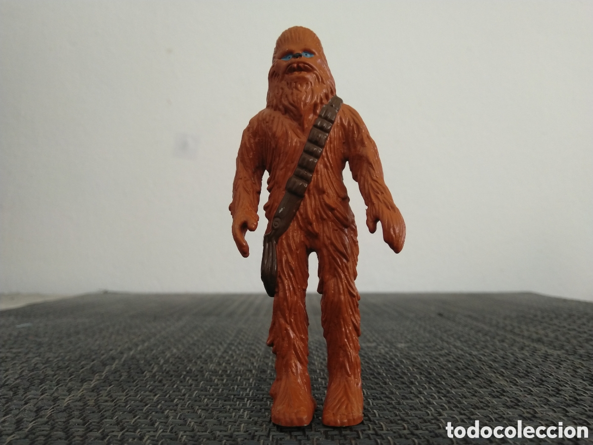 Figuras de Goma y PVC: FIGURA PVC CHEWBACCA AMIGO HAN SOLO STAR WARS LFL 1990 EURO DISNEY LA GUERRA DE LAS GALAXIAS DROIDES