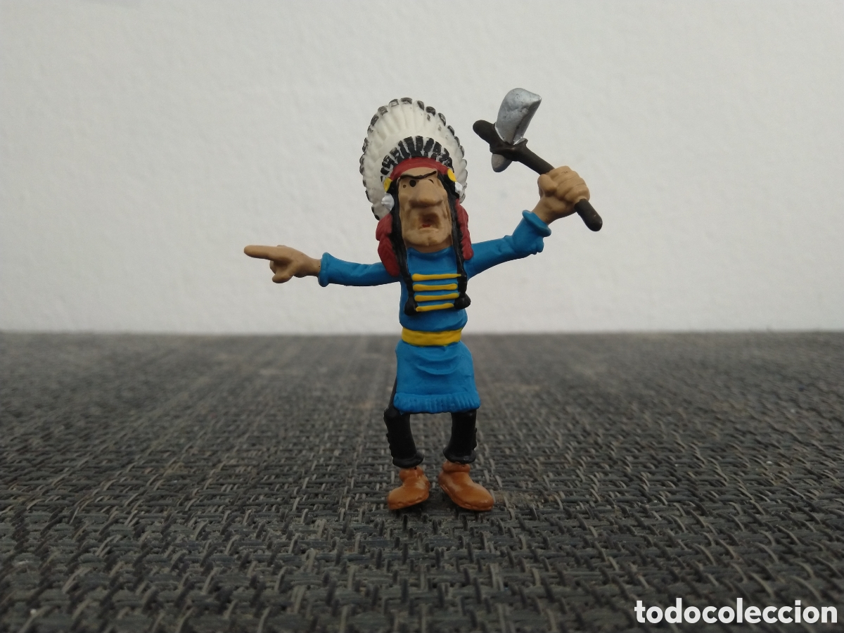 Figuras de Goma y PVC: FIGURA PVC INDIO PLASTOY DIBUJOS ANIMADOS LUCKY LUKE SERIE TV