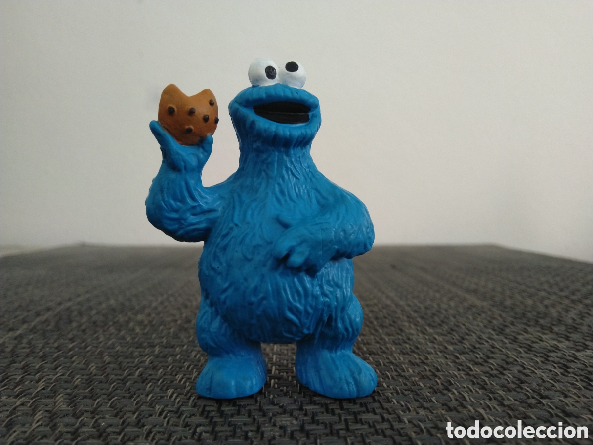 Figuras de Goma y PVC: FIGURA PVC TRIQUI MONSTRUO COME GALLETAS TRIKI BARRIO SESAMO BULLY PROGRAMA TELEVISION ( EPI BLAS )