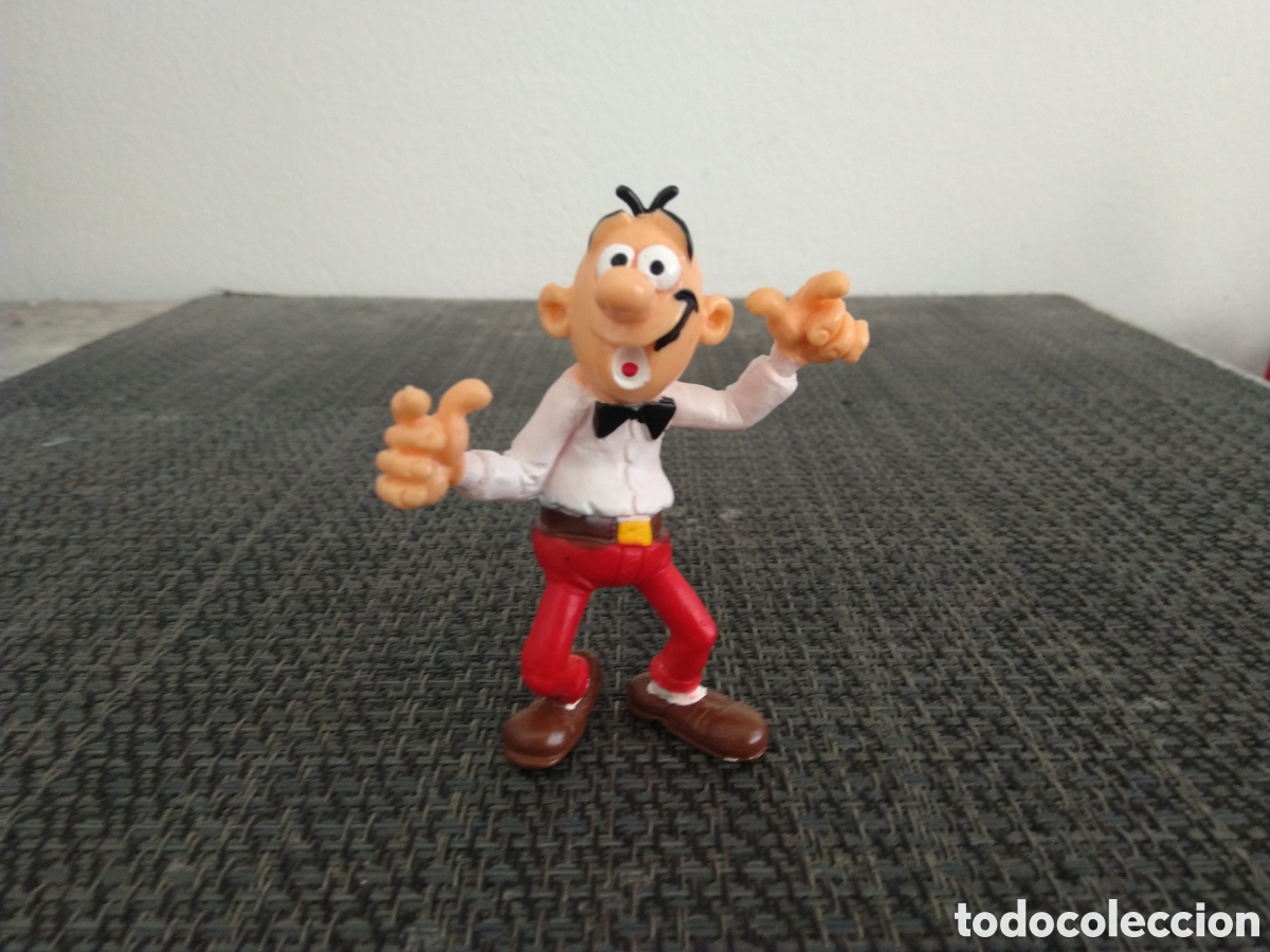 Figuras de Goma y PVC: FIGURA PVC FILEMON YOLANDA MARCADO TEBEOS DE IBA&Ntilde;EZ MORTADELO Y FILEMON AGENCIA DE INFORMACION