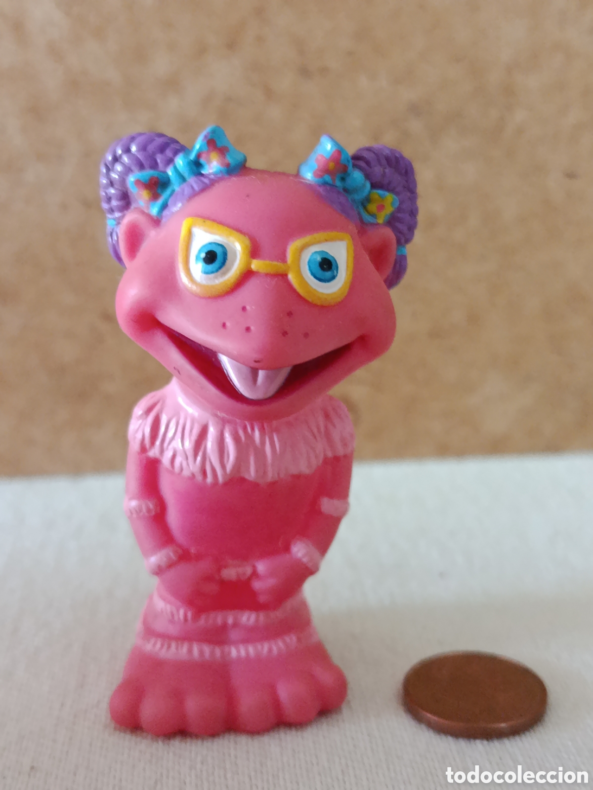 Figuras de Goma y PVC: figura de goma de Lupita de la serie Los Lunnis
