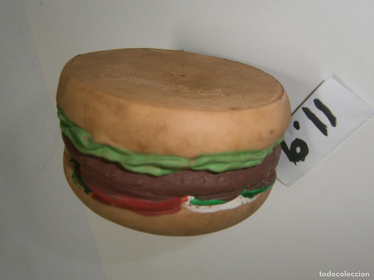 Figuras de Goma y PVC: FIGURA DE GOMA O PVC - HAMBURGUESA