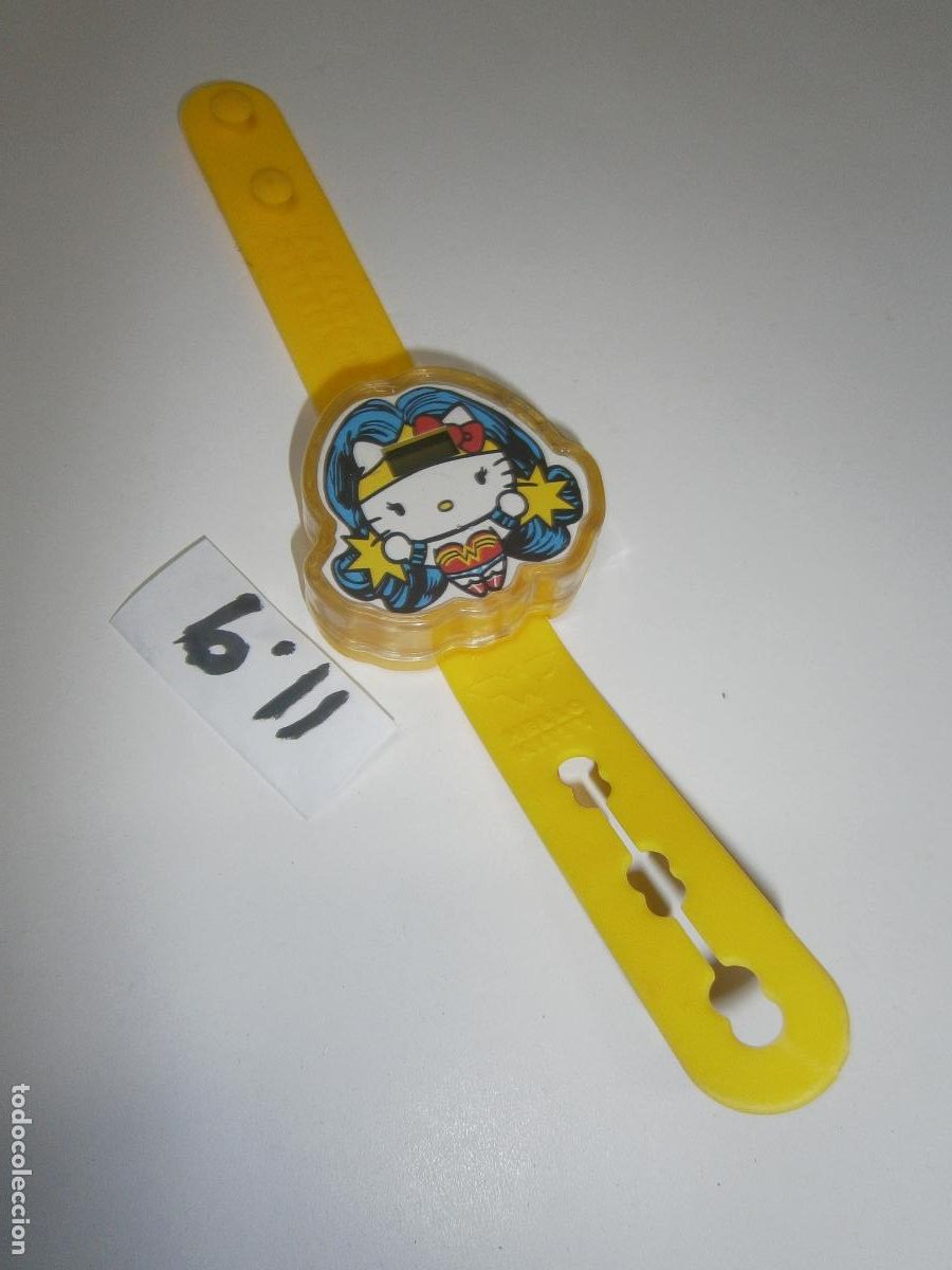 Figuras de Goma y PVC: FIGURA DE GOMA O PVC - RELOJ HELLO KITTY