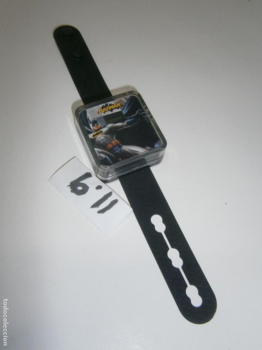 Figuras de Goma y PVC: FIGURA DE GOMA O PVC - RELOJ BATMAN