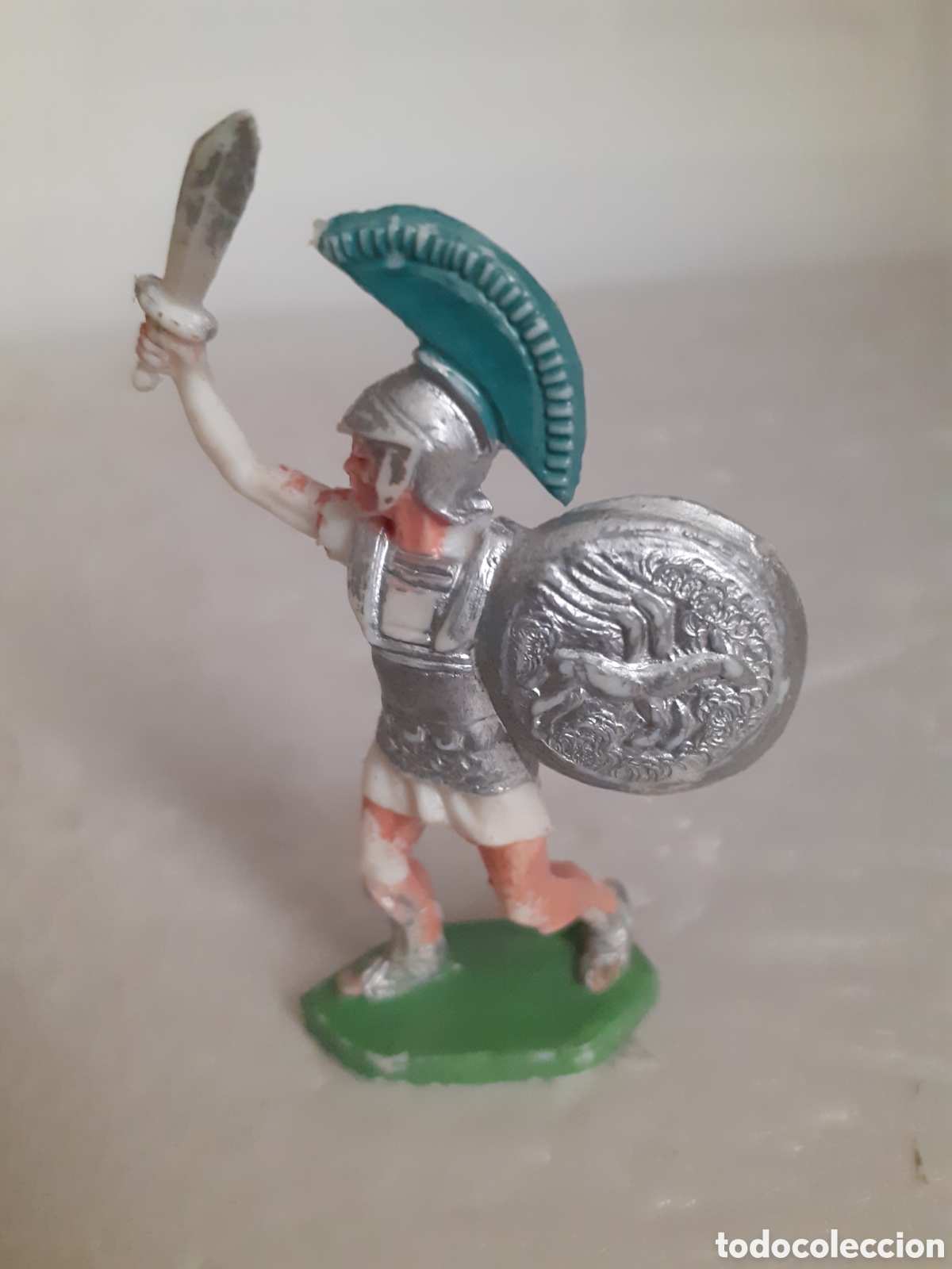 Figuras de Goma y PVC: FIGURA SOLDADO CARTAGINES ROJAS Y MALARET