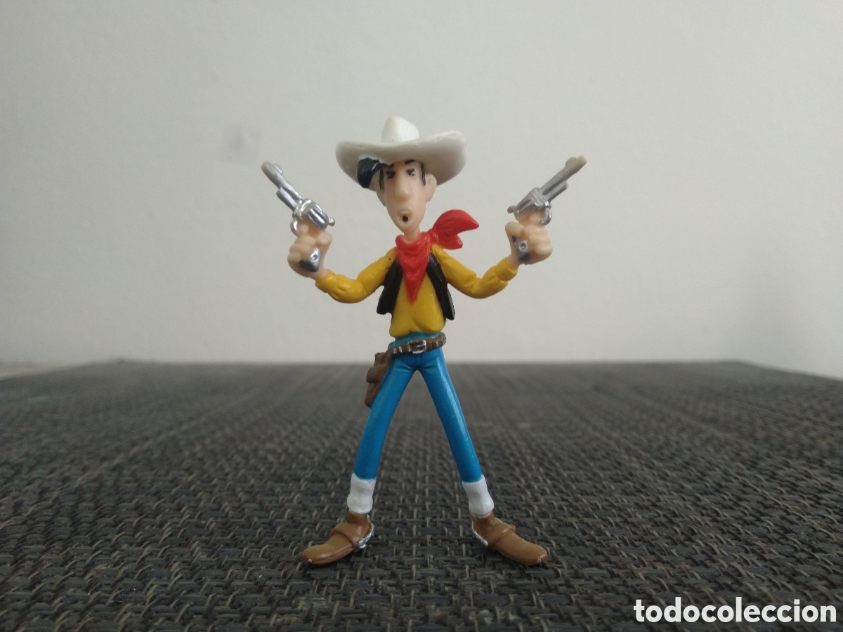 Figuras de Goma y PVC: FIGURA PVC LUCKY LUKE PLASTOY VAQUERO DIBUJOS ANIMADOS LUCKY LUKE SERIE TV JOLLY JUMPER RANTAMPLAN