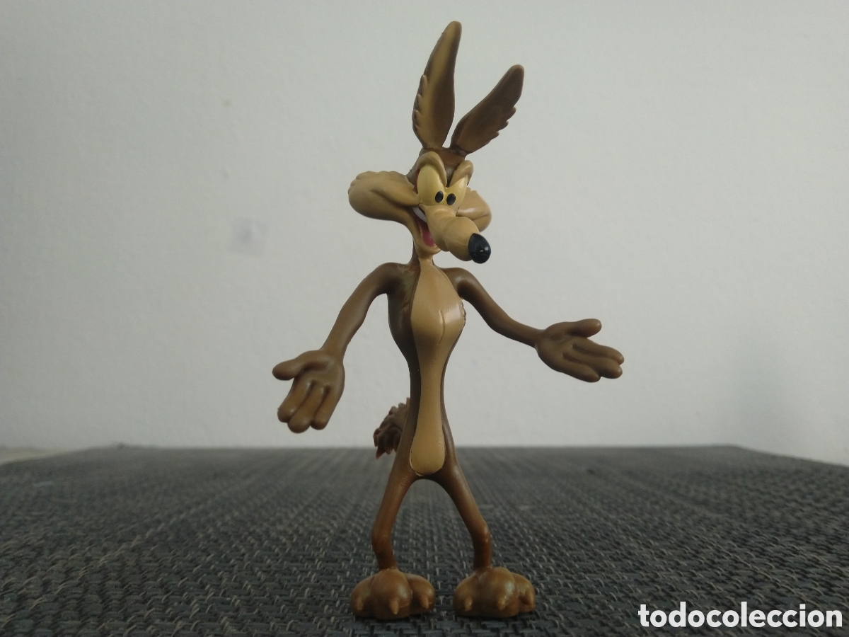 Figuras de Goma y PVC: FIGURA PVC LOONEY TUNES TM & WBEI N.J. CROCE WARNER BROSS FLEXI FLEXIBLE BENDY EL COYOTE