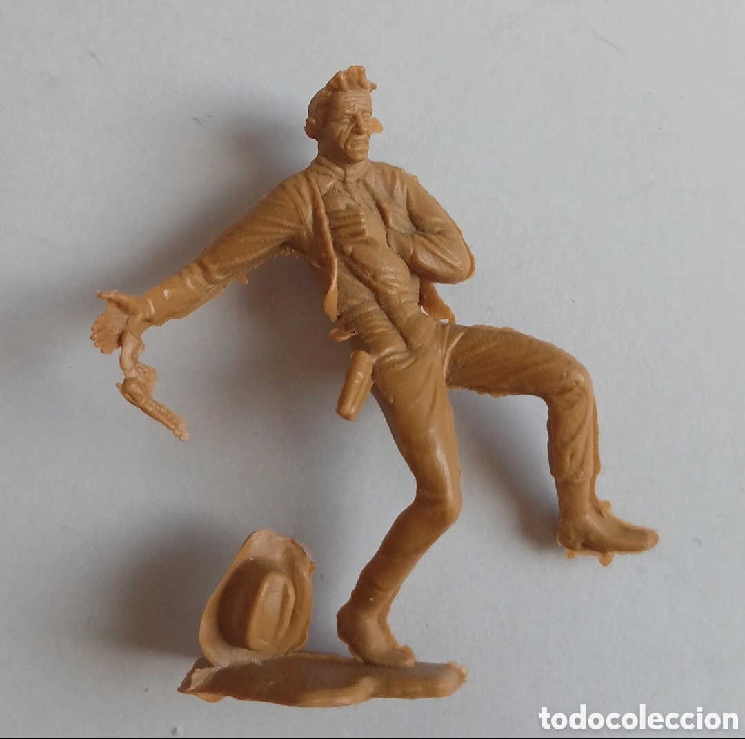 Figuras de Goma y PVC: Figura Cowboy vinrage Marx