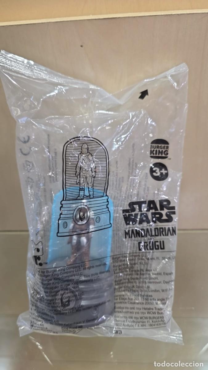 Figuras de Goma y PVC: Star Wars &rdquo;Mandalorian Grugu&rdquo; Burguer King