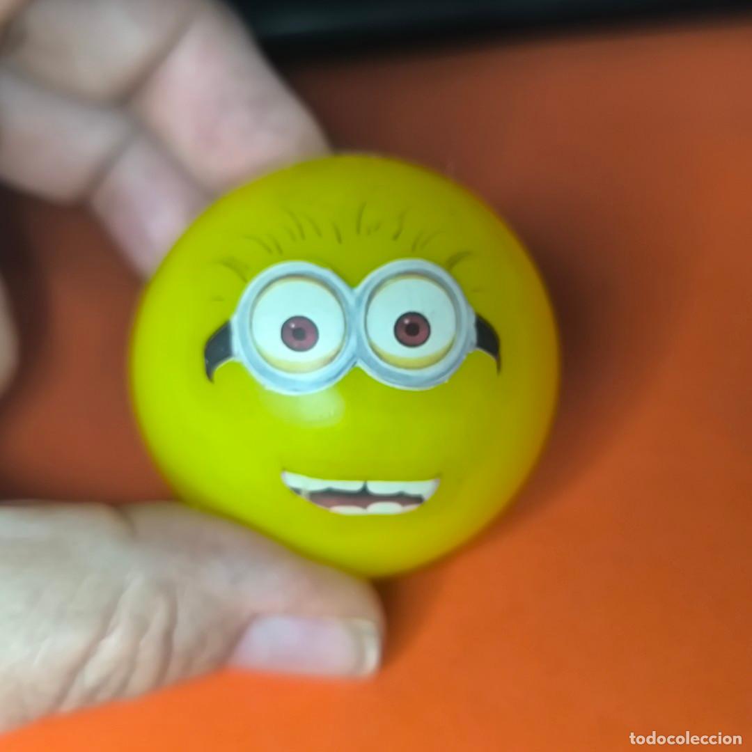 Figuras de Goma y PVC: 001530JUG-pelota goma nesquik Gru 2 mi villano favorito-minion boca cerrada