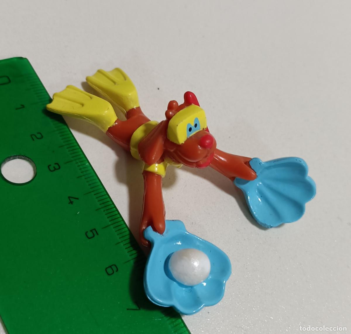 Figuras de Goma y PVC: FIGURA CHOCAPIC MU&Ntilde;ECO PVC PROMOCIONAL GOMA PICO PERRO MASCOTA FIGURITA NESTLE FIGURA perla concha