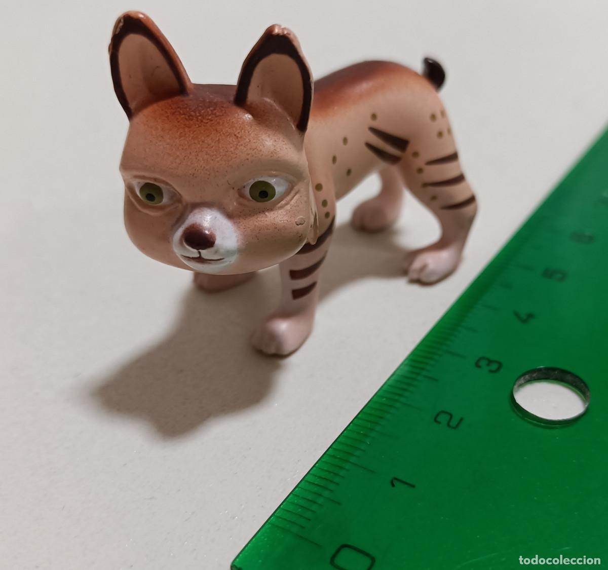 Figuras de Goma y PVC: Animales del Zoo figura de fasciculo rba lince mamifero mu&ntilde;eco animalito cria pvc goma