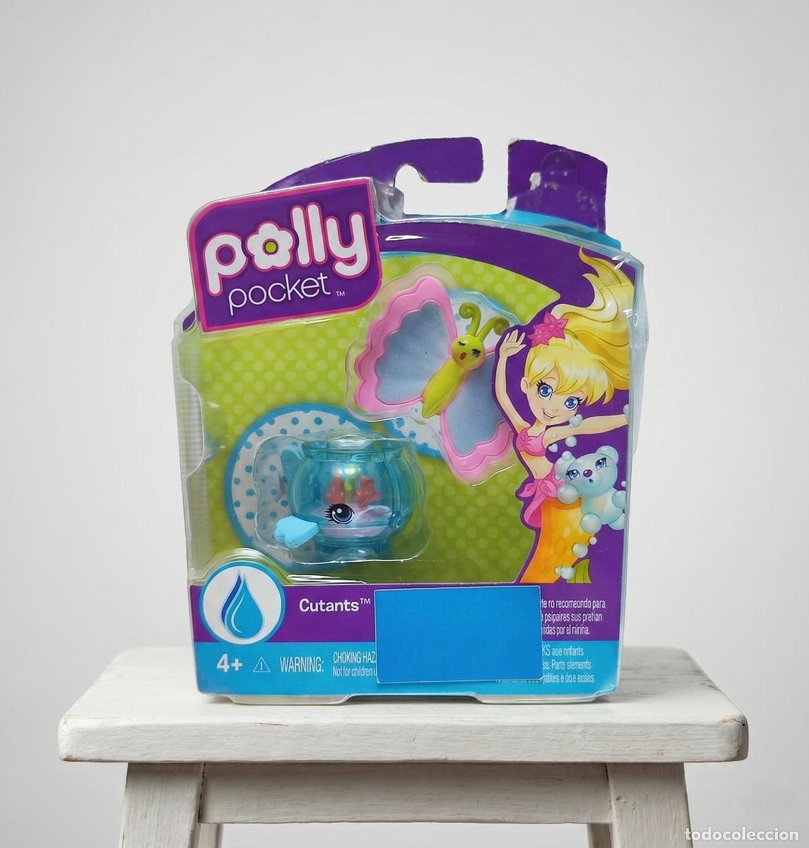 Figuras de Goma y PVC: Polly Pocket Cutants Mascotas Acu&aacute;ticas Mattel 2009 (Asst. T3548 / T3551)