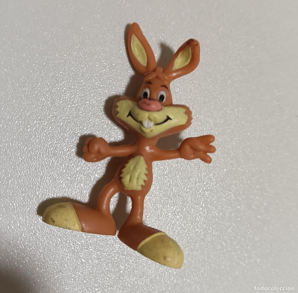 Figuras de Goma y PVC: FIGURA PUBLICITARIA PROMOCIONAL NESQUICK MU&Ntilde;ECO PVC GOMA PREMIUM NESQUIK miniatura mini