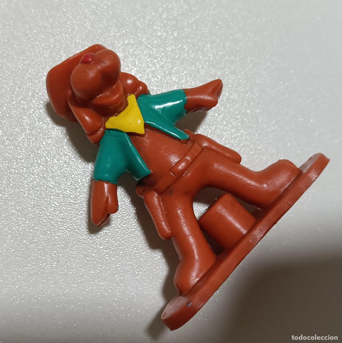 Figuras de Goma y PVC: chocapic figura mu&ntilde;eco goma pvc figurita miniatura cereales piko pico perro cowboy far west oeste