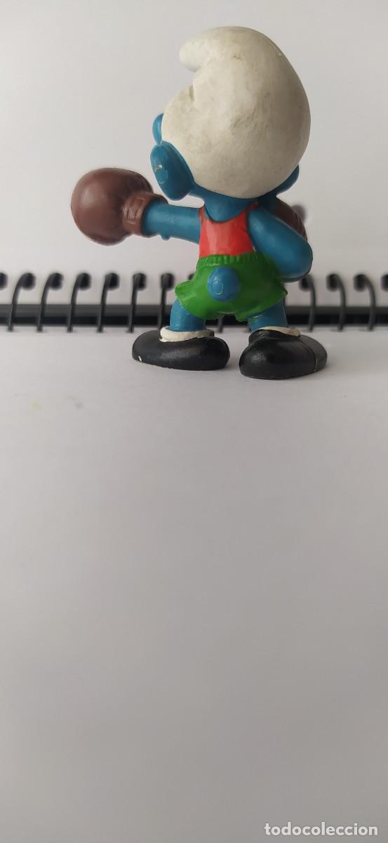Figuras de goma y PVC: PITUFO PVC BOXEO BOXEADOR SCHLEICH - Foto 3