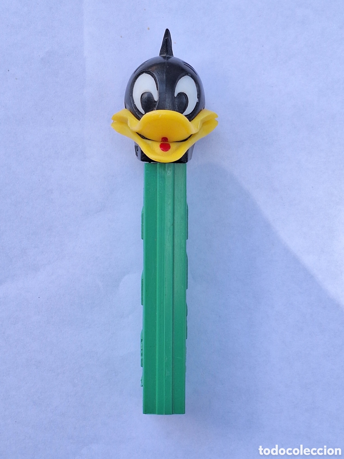 Figurines en Caoutchouc et PVC: ANTIGUO DISPENSADOR CARAMELOS PEZ EL PATO LUCAS MADE IN SPAIN a&ntilde;os 70