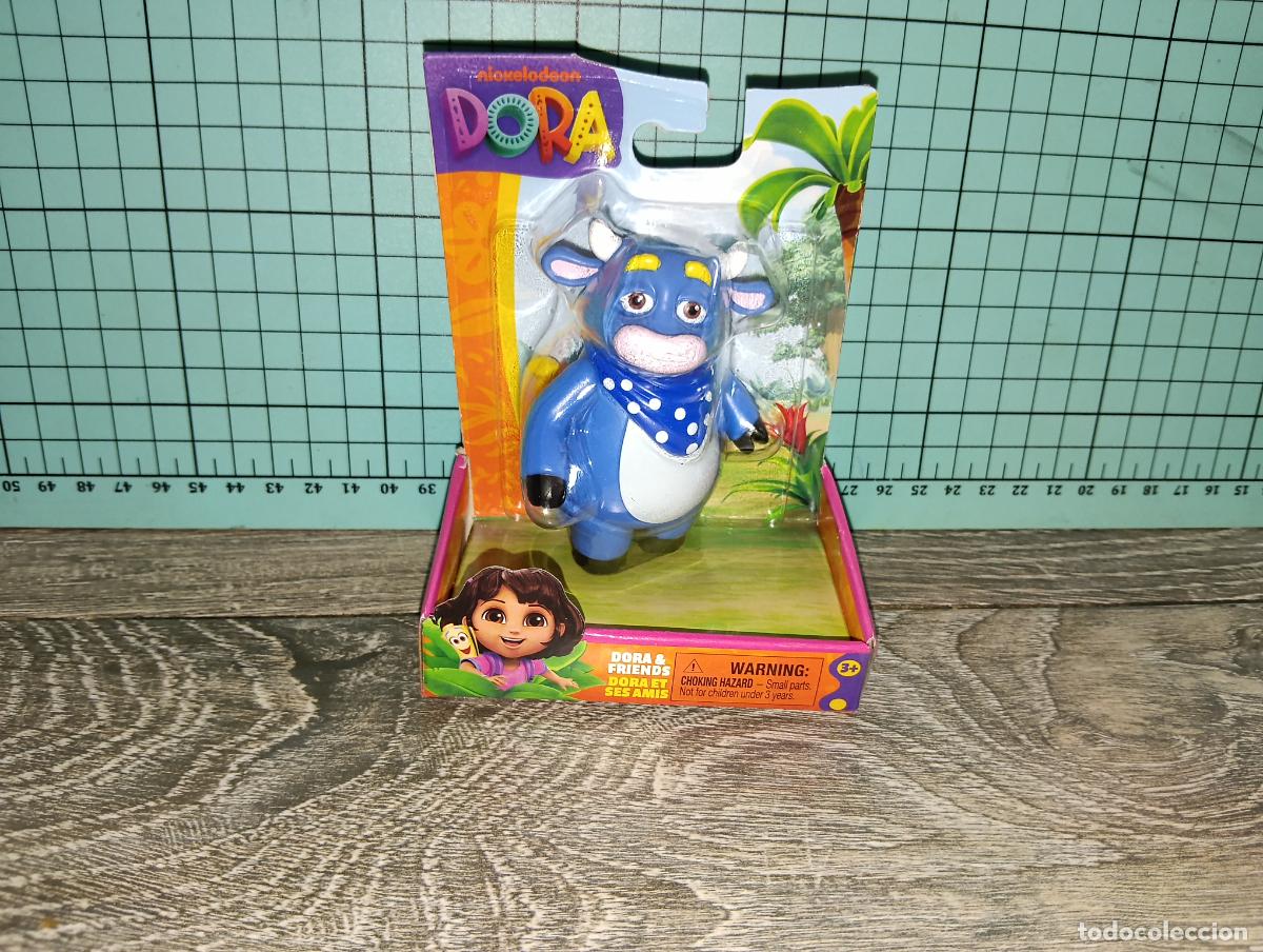 Figuras de Goma y PVC: Figura Benny el Toro Dora La Exploradora Spin Master Nickelodeon Nueva En Bl&iacute;ster