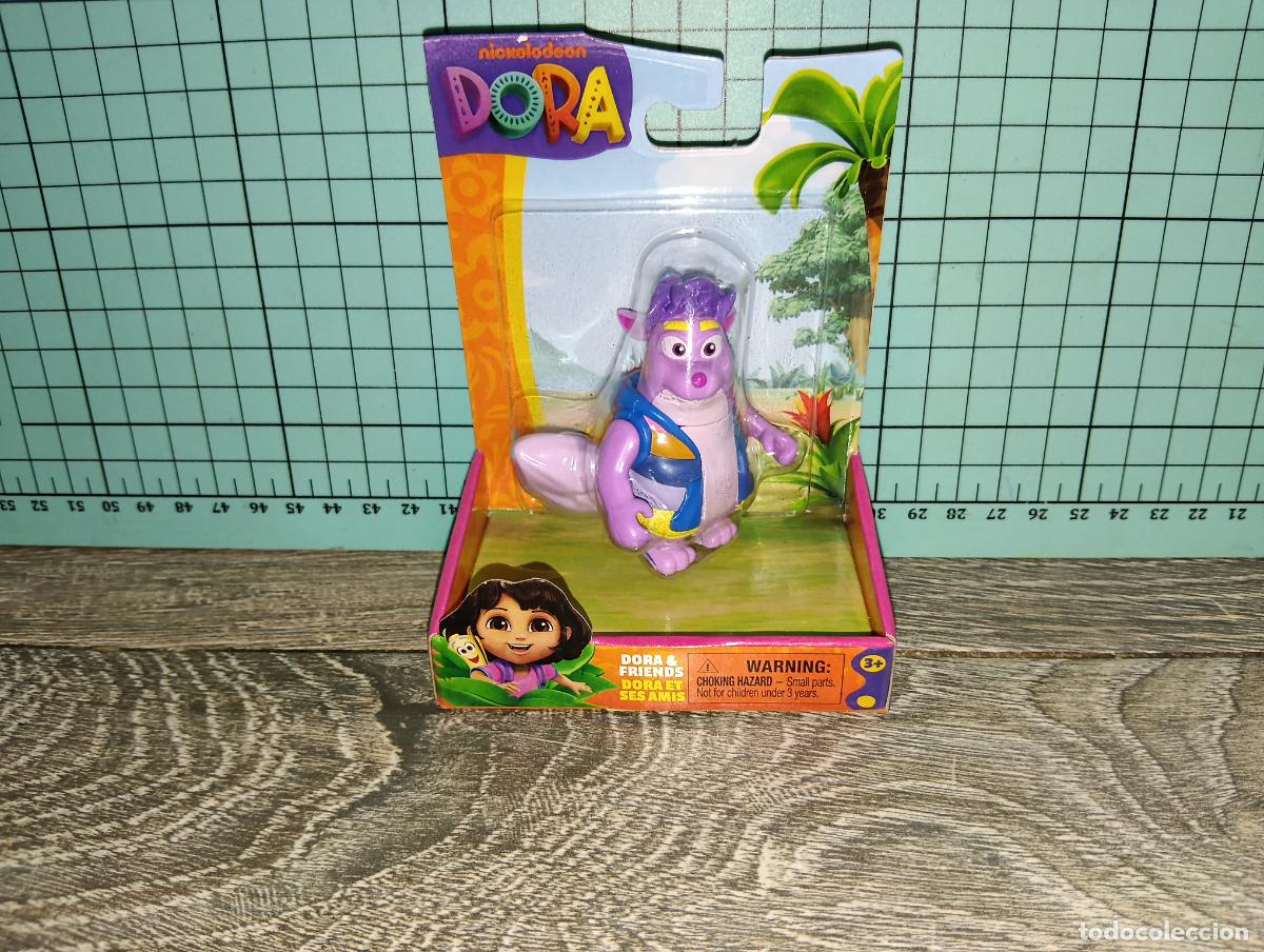 Figuras de Goma y PVC: Figura Tico la Ardilla Dora La Exploradora Spin Master Nickelodeon Nueva En Bl&iacute;ster