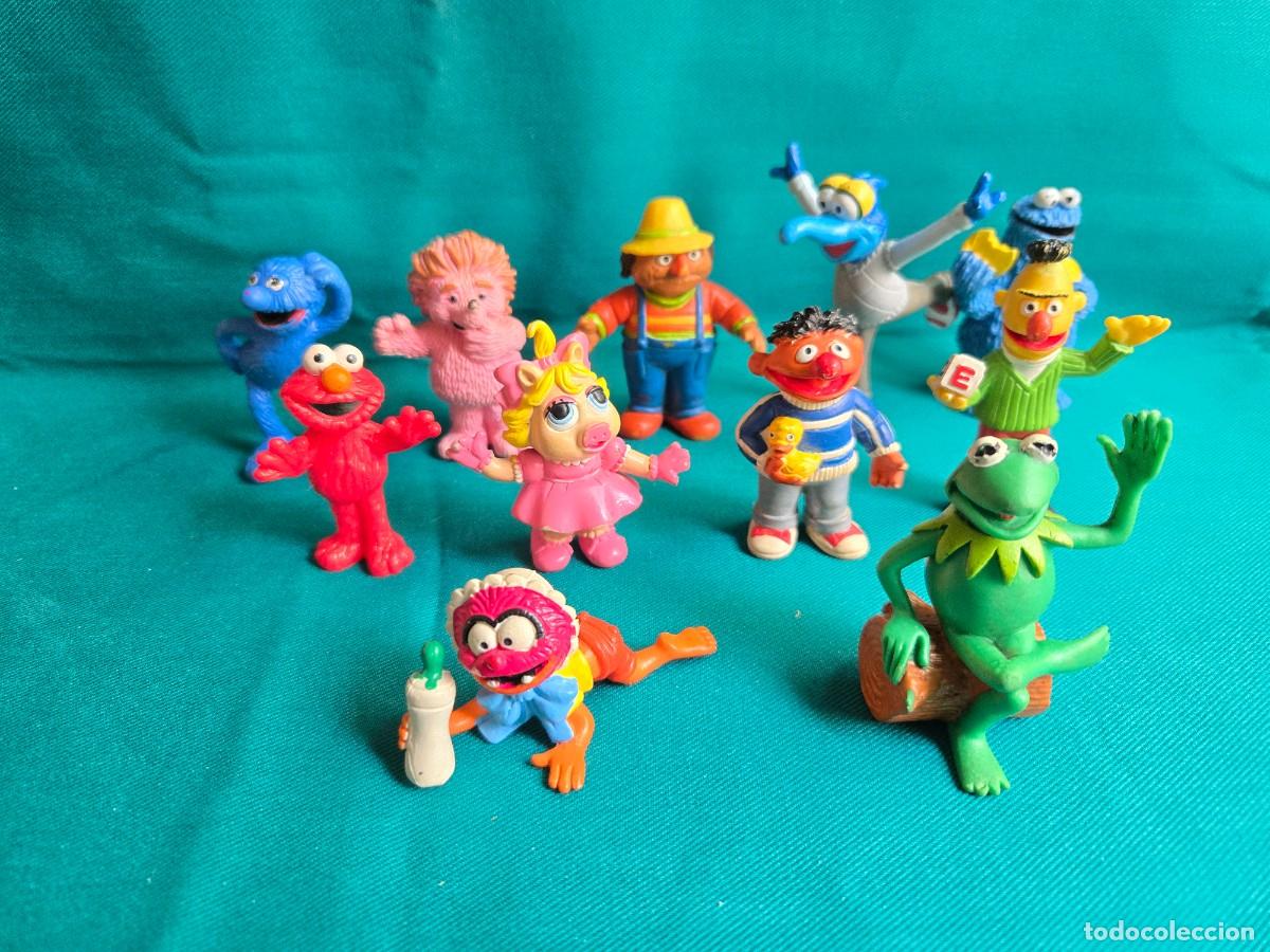 Figuras de Goma y PVC: LOTE FIGURAS PVC BARRIO SESAMO