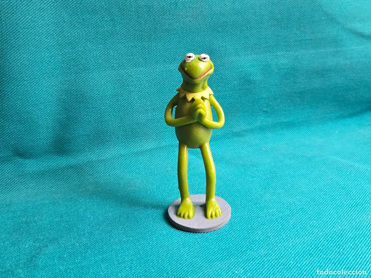 Figuras de Goma y PVC: FIGURA EN PVC LA RANA GUSTAVO , BARRIO SESAMO