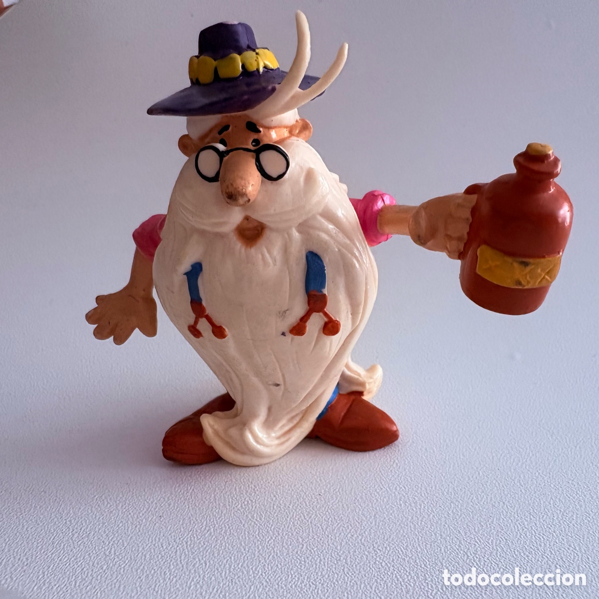 Figuras de Goma y PVC: mu&ntilde;eco figura Yolanda de ERASE UNA VEZ LAS AMERICAS Procedis 1992 Maestro