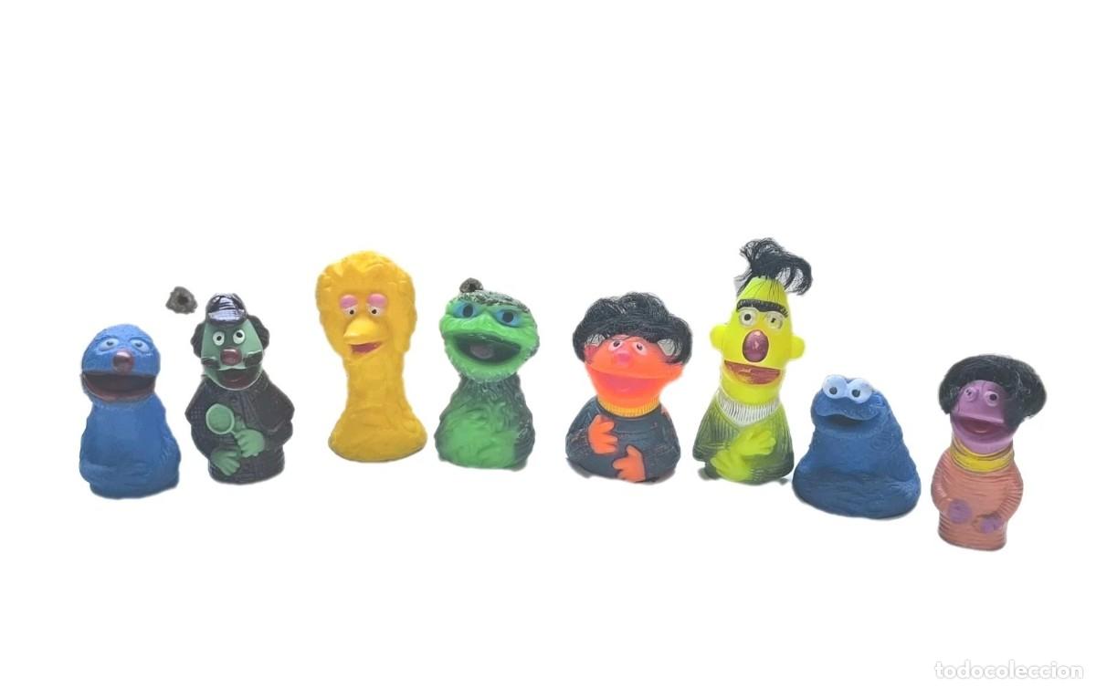 Figuras de Goma y PVC: Muppets Barrio Sesamo Figura PVC Marioneta para dedo