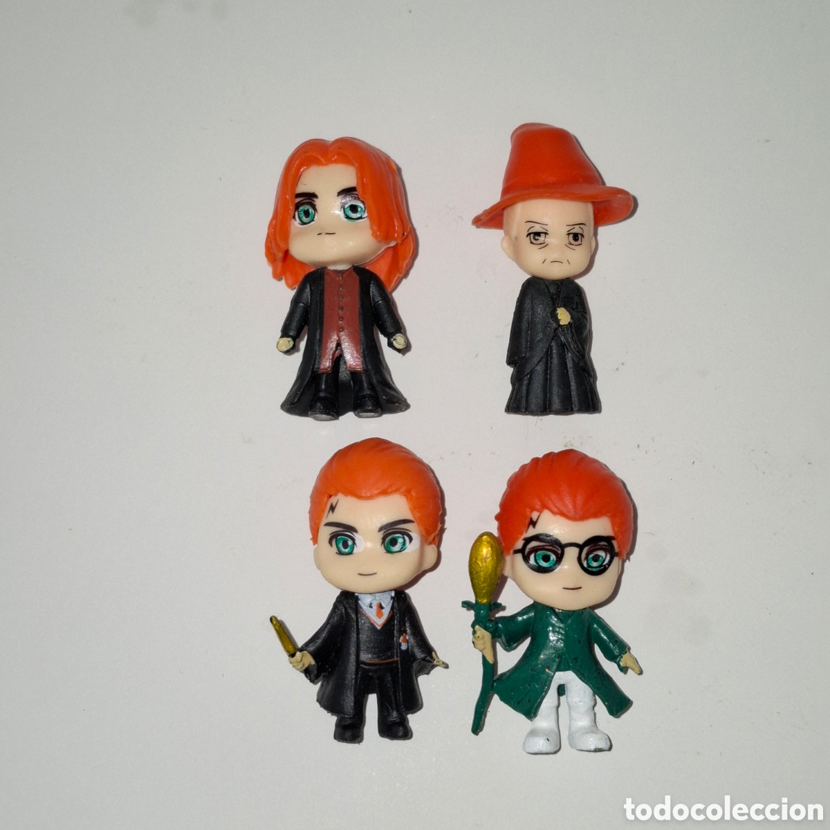 Figuras de Goma y PVC: LOTE DE FIGURAS MINI DE HARRY POTTER