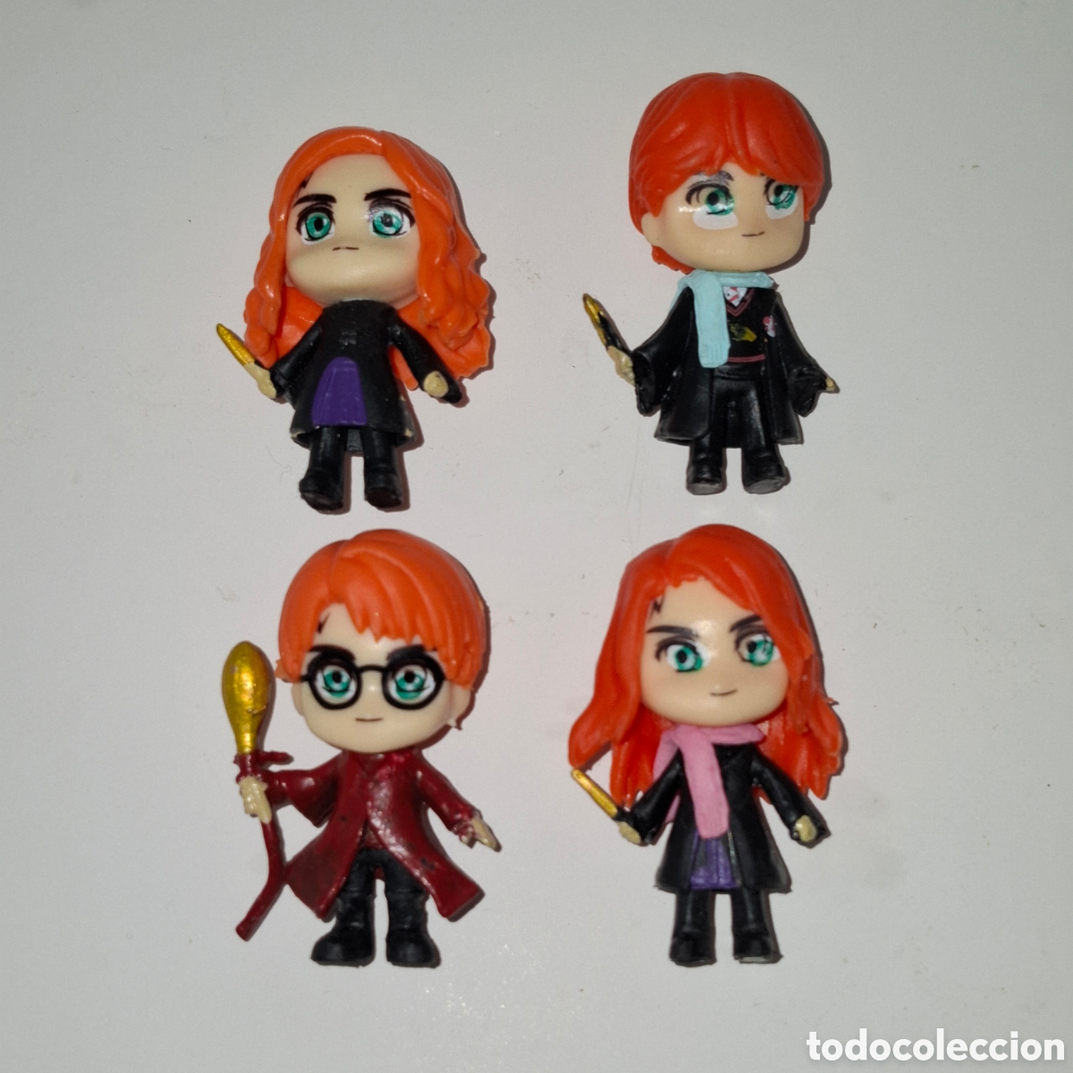 Figuras de Goma y PVC: LOTE DE FIGURAS MINI DE HARRY POTTER