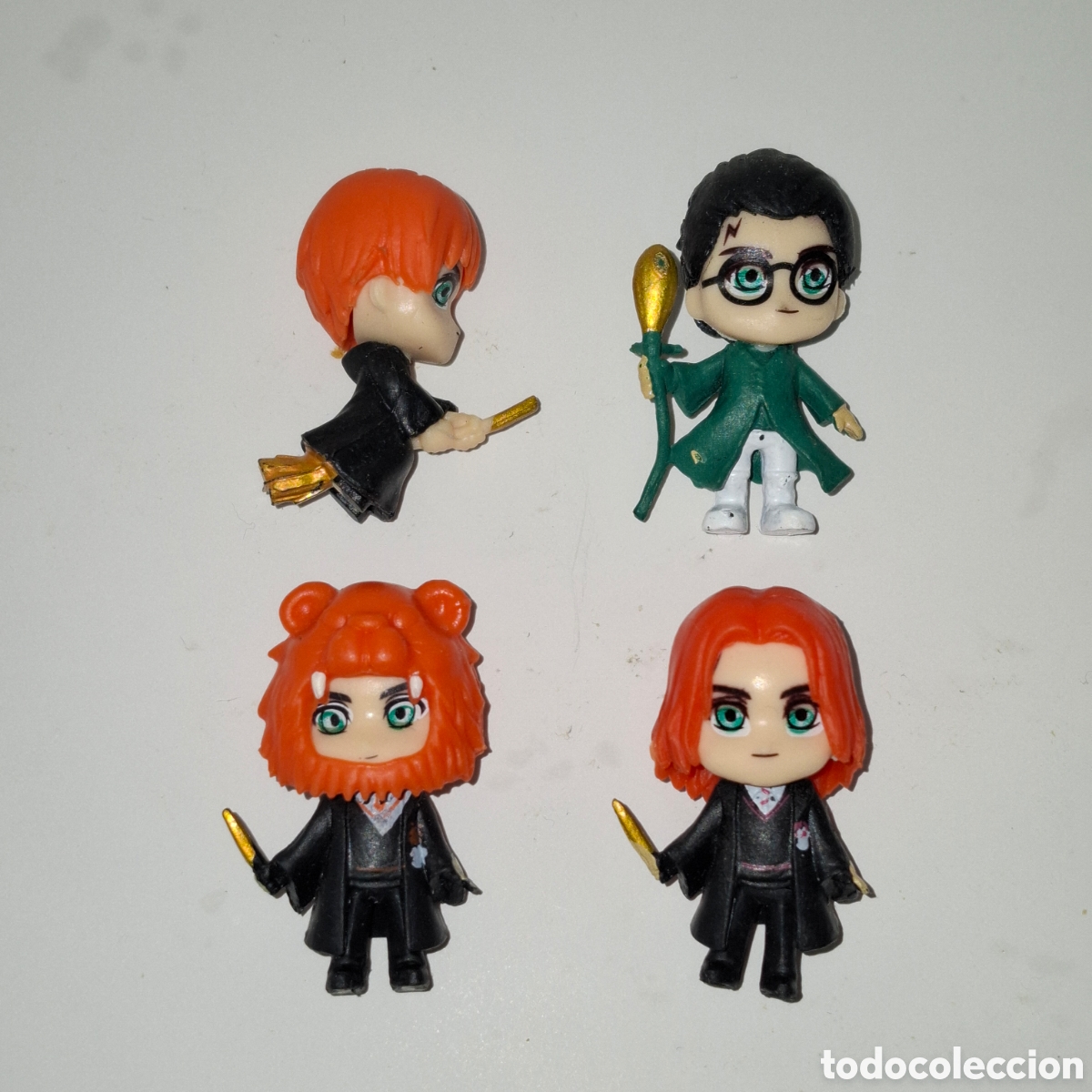 Figuras de Goma y PVC: LOTE DE FIGURAS MINI DE HARRY POTTER