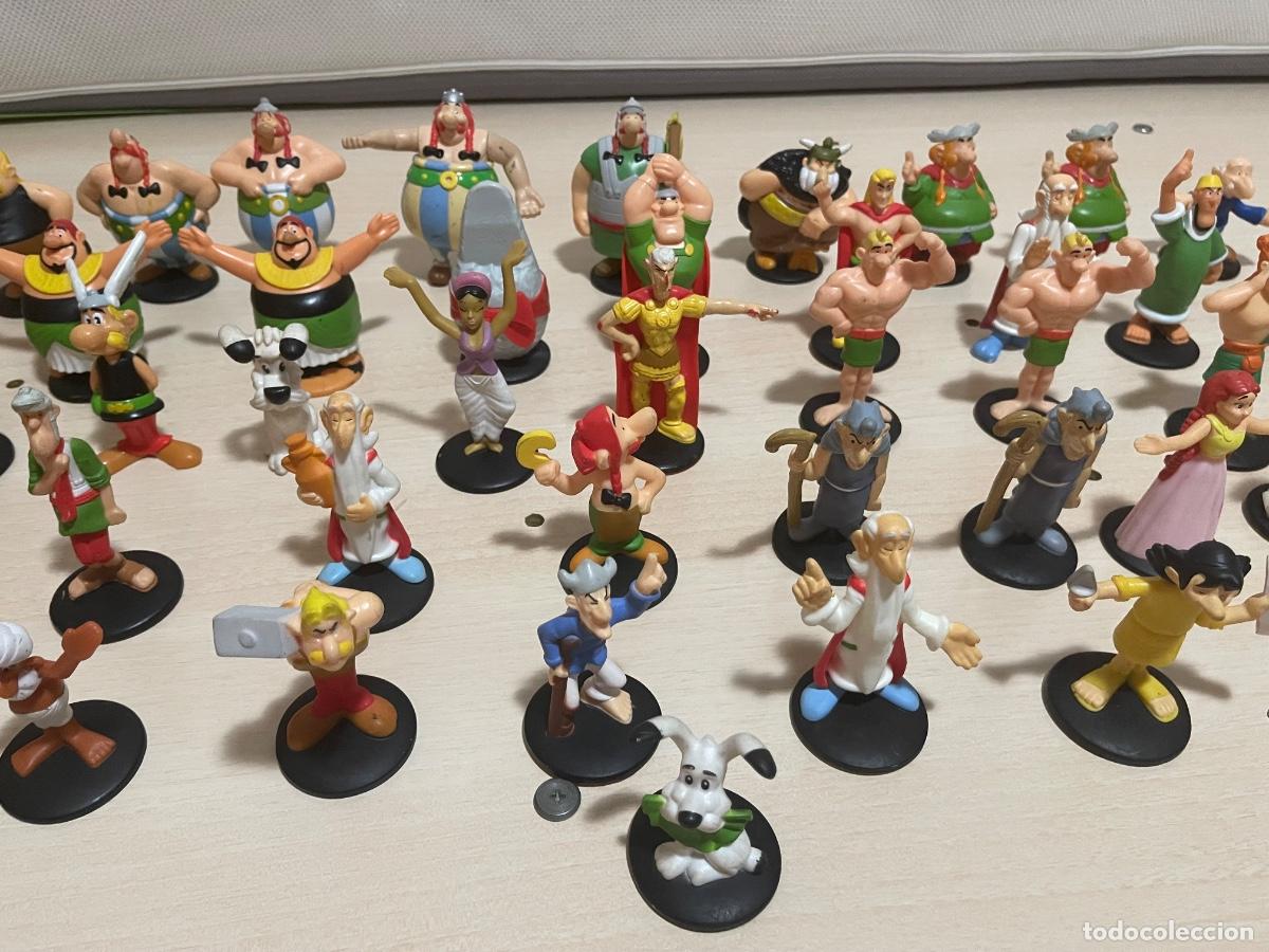 Gummi- und PVC-Figuren: Lote de 50 Figuras de Axterix y Obelix