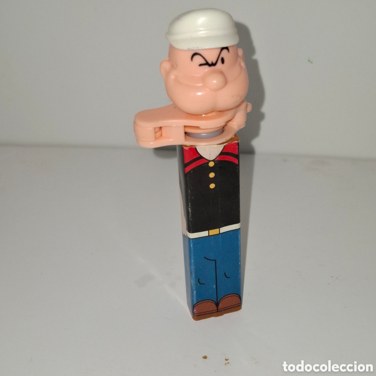 Figuras de Goma y PVC Dispensador PEZ: DISPENSADOR DE CARAMELOS PEZ 2004 POPEYE EL MARINO