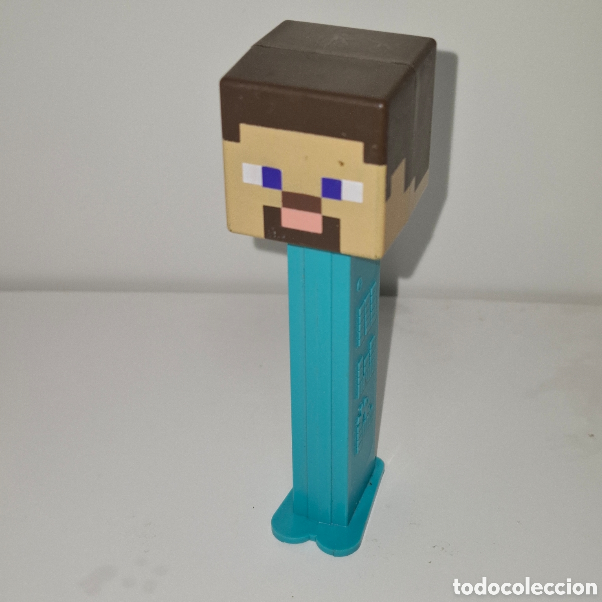 Figuras de Goma y PVC Dispensador PEZ: DISPENSADOR DE CARAMELOS PEZ SERIE MINECRAFT