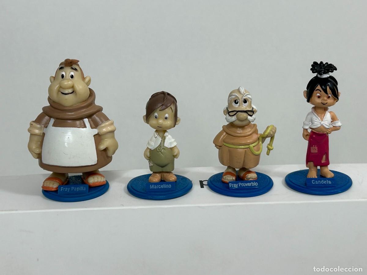 Figure di Gomma e PVC: COLECCI&Oacute;N COMPLETA FIGURAS PVC MARCELINO PAN Y VINO MARUKATSU,COMICS SPAIN