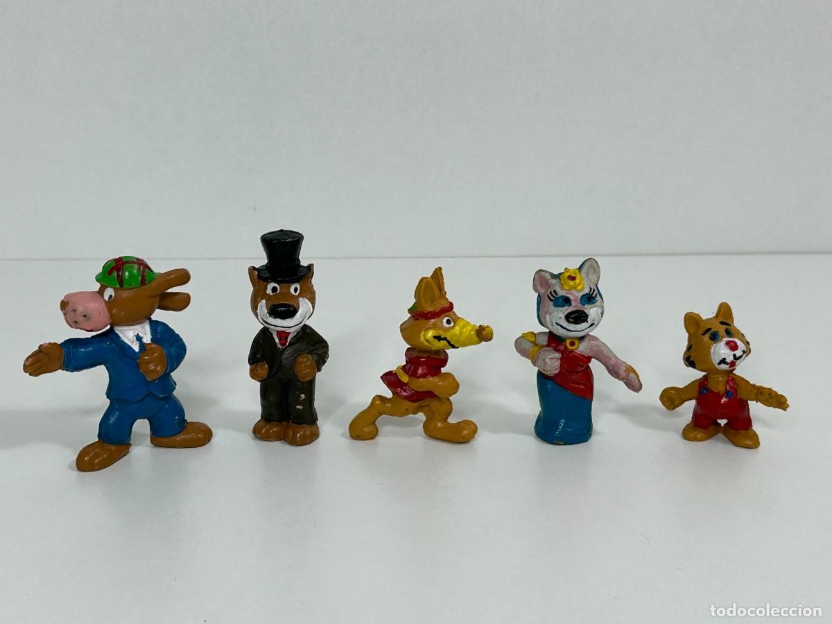 Figurines en Caoutchouc et PVC: LOTE 6 FIGURAS PVC WILLY FOG BOOTLEG ,,,,COMICS SPAIN