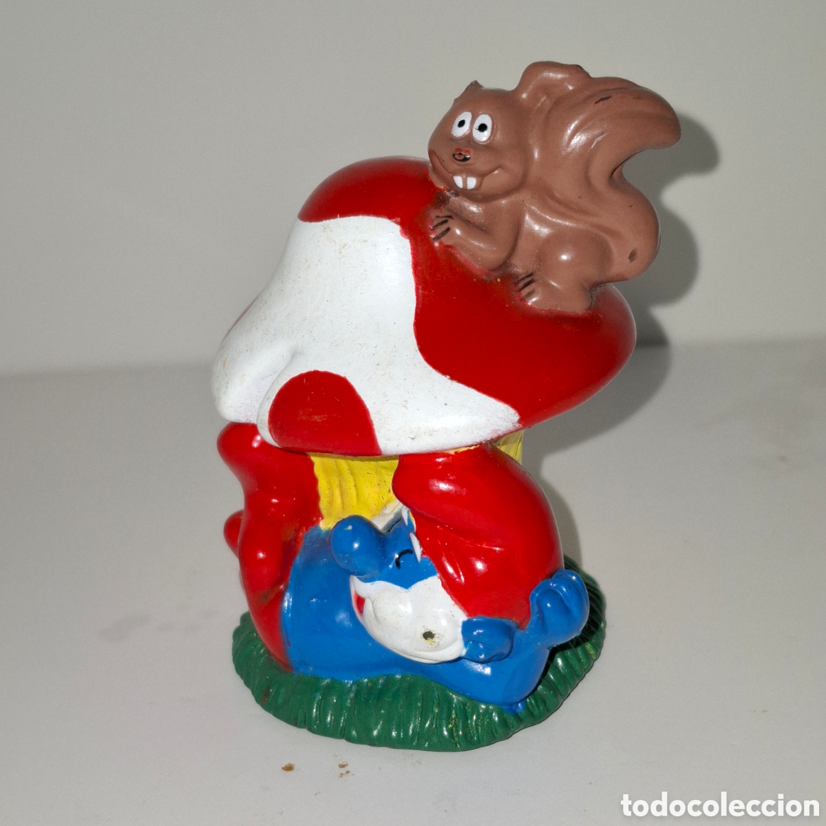 Figuras de Goma y PVC: PEYO FIGURA DE PVC MADE IN HOLLAND A&Ntilde;OS 90 PAPA PITUFO SMURFS PITUFOS