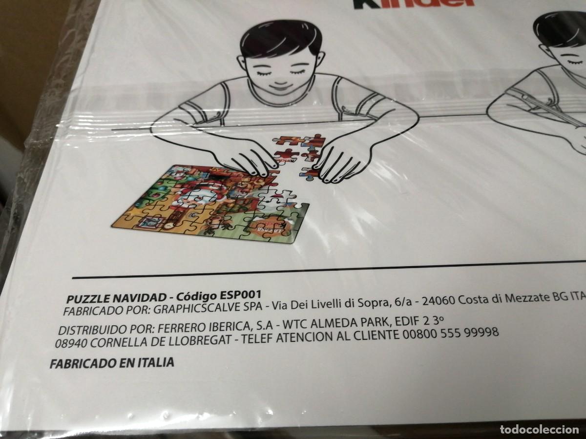 Figuras de Goma Kinder: KINDER 000 PUZZLE 1 PUZLE EN BLISTER SIN ABRIR NAVIDAD 2024 HUEVO KINDER CASA JUGUETE MERCHANDISING