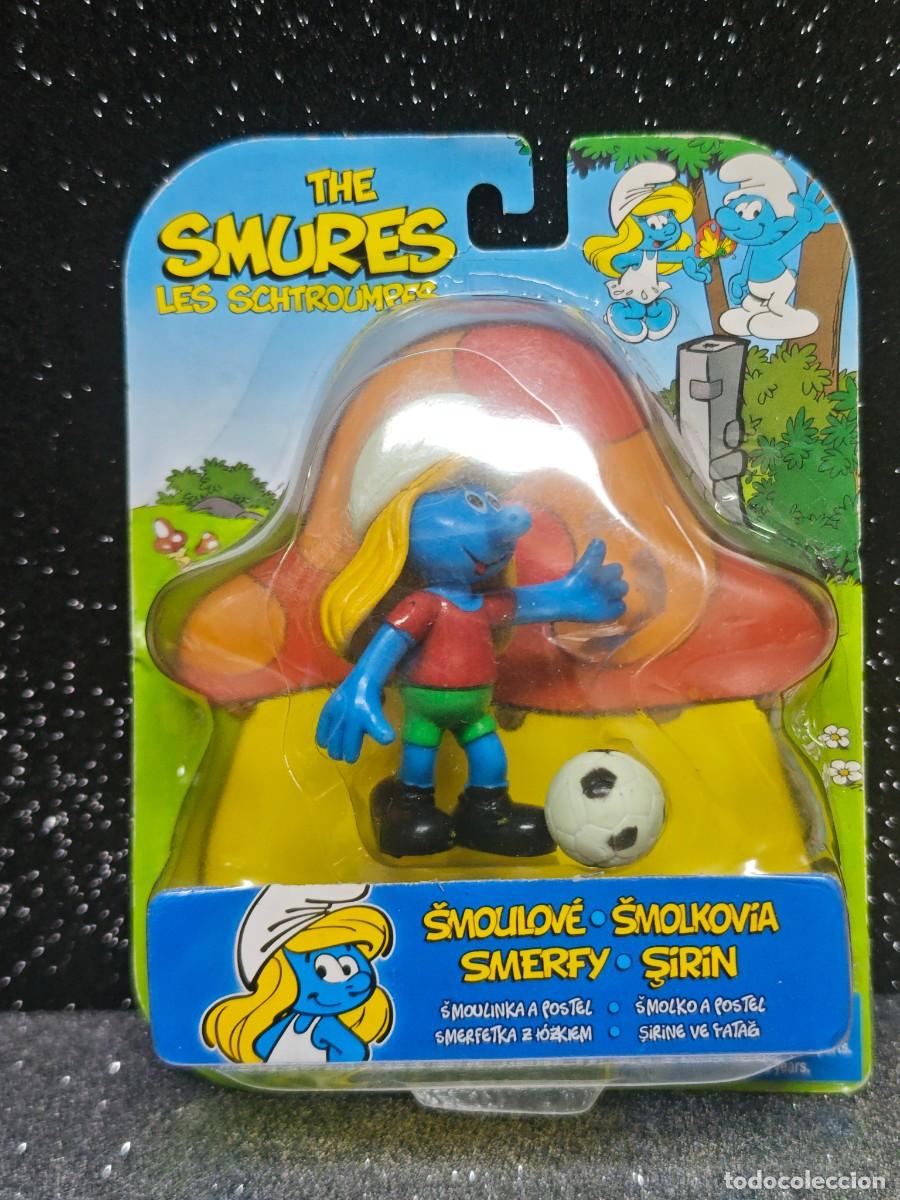 Figuras de Goma y PVC: BLISTER FIGURA ARTICULADA LOS PITUFOS SMURFS