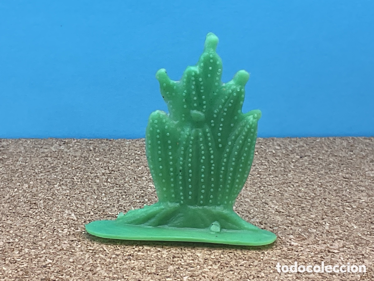 Figuras de Goma y PVC: ANTIGUA FIGURA DEL OESTE EN PLASTICO. CACTUS DE JECSAN.