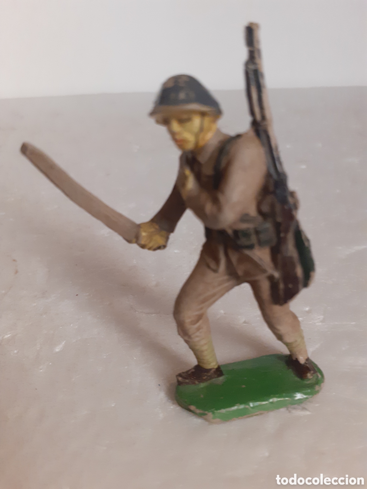 Figuras de goma y PVC: FIGURA SOLDADO INFANTERIA JAPONESA GOMA JECSAN,REAMSA,PECH