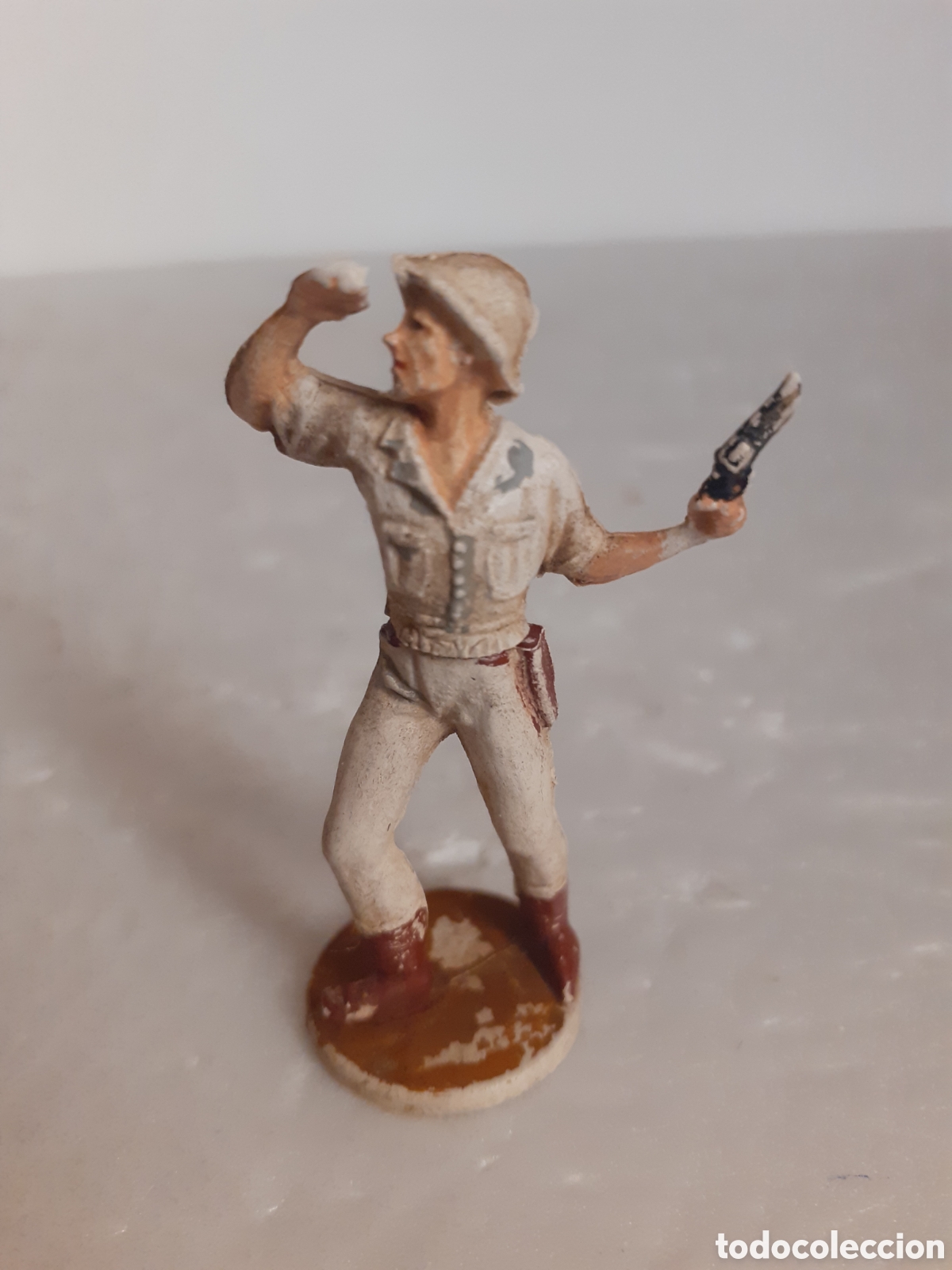 Rubber and PVC Figures: FIGURA EXPLORADOR SERIE SAFARI GOMA ,GAMA,REAMSA,PECH
