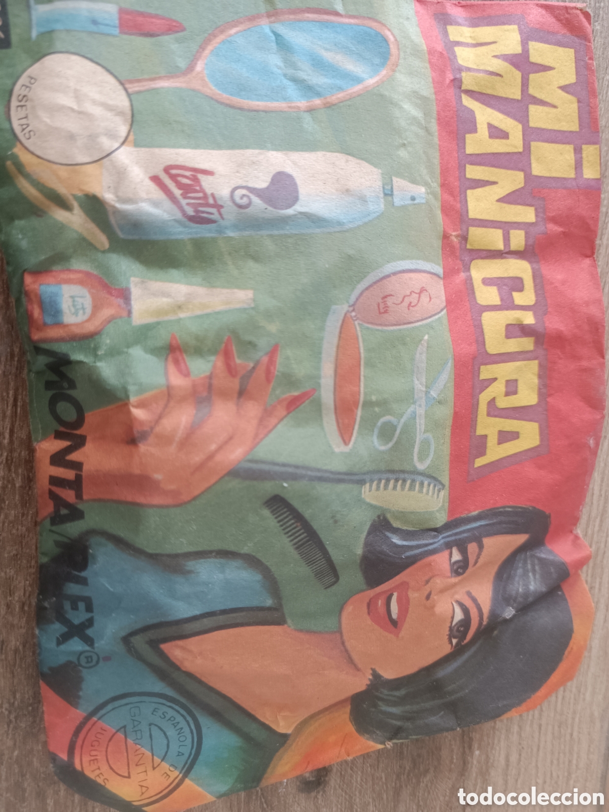 Figuras de goma y PVC: sobre montaplex - sobres de ni&ntilde;as - Mi manicura