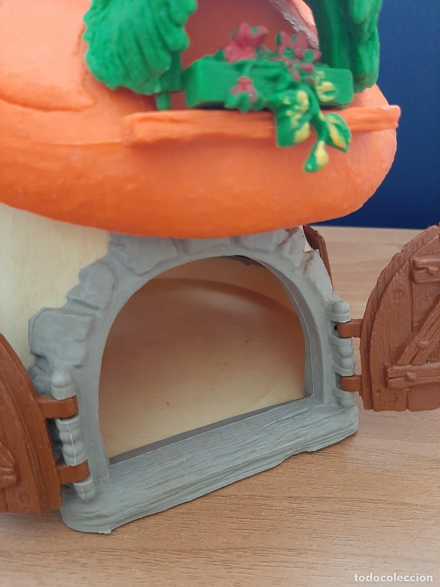 Figuras de goma y PVC: CASA SETA DE LOS PITUFOS - SCHLEICH - Foto 6