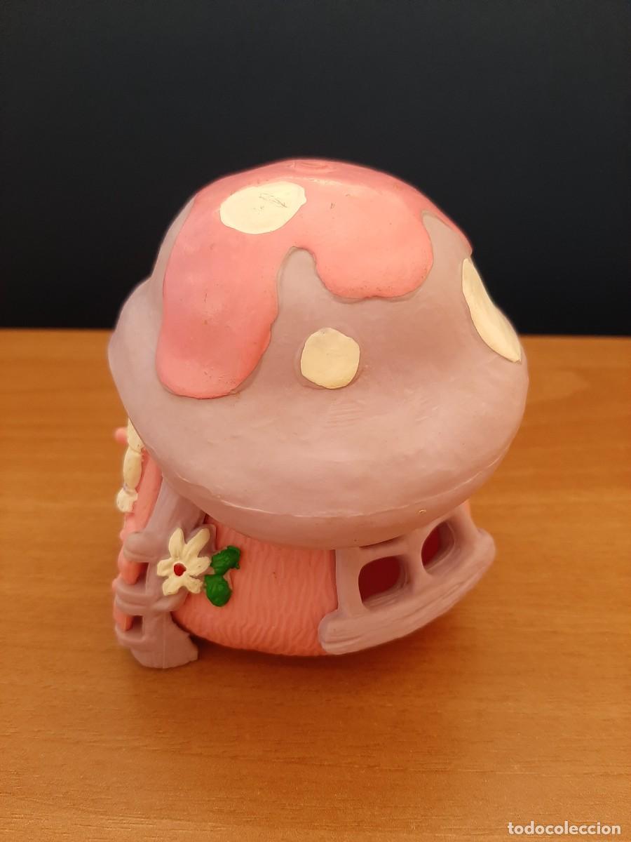Figuras de goma y PVC: CASA SETA DE LA PITUFINA - PITUFOS - SCHLEICH - Foto 2