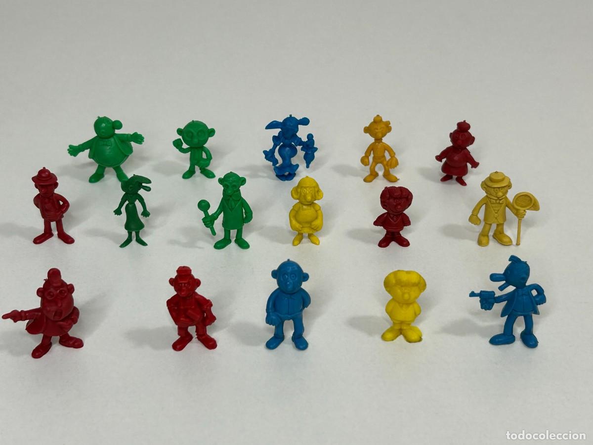 Figuras de Goma y PVC: DUNKIN COLECCI&Oacute;N COMPLETA FIGURAS BRUGUERA A&Ntilde;OS 70,,,PANRICO,PHOSKITOS,CROP&Aacute;N
