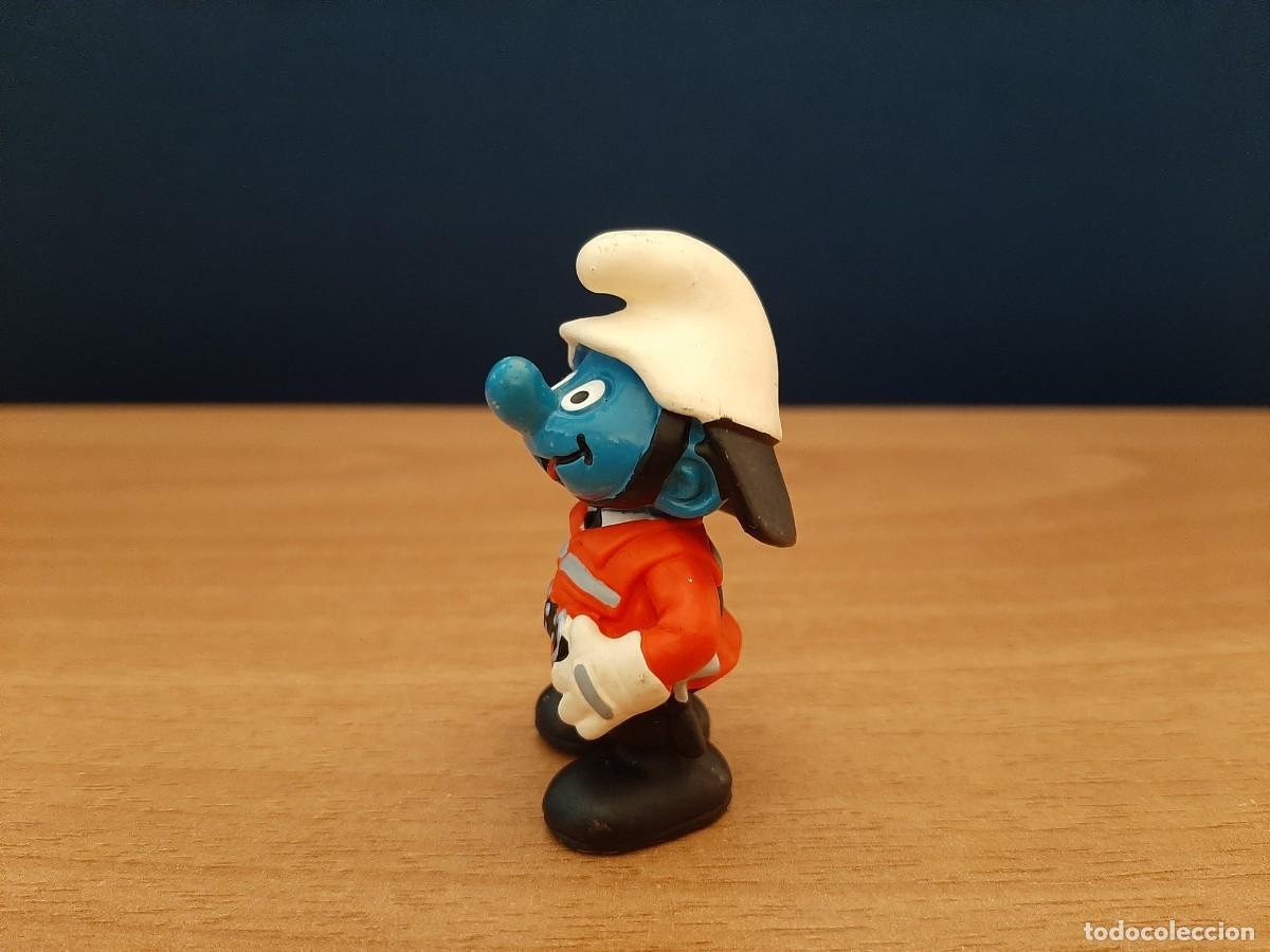 Figuras de goma y PVC: PITUFO BOMBERO - SCHLEICH - Foto 3