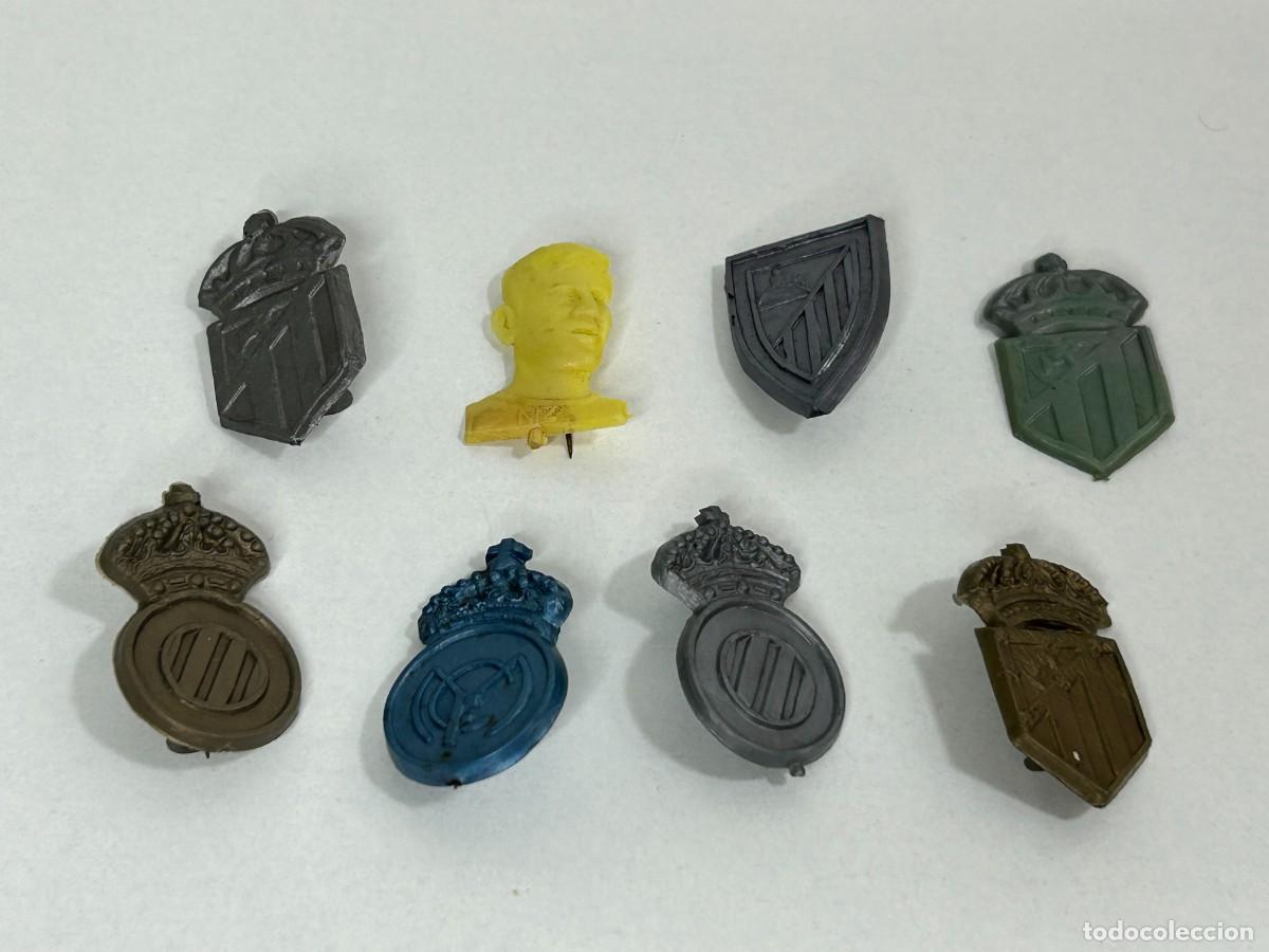 Figuras de Goma y PVC: DUNKIN CHURRUCA PINS FUTBOL A&Ntilde;OS 70,,,PANRICO,PHOSKITOS,CROP&Aacute;N